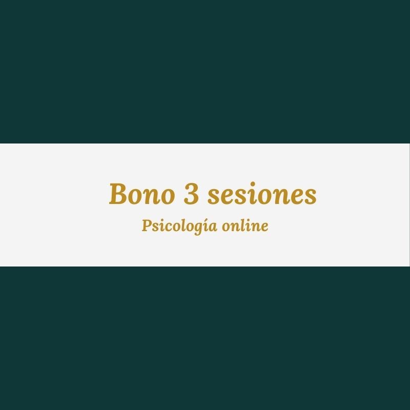 Bono 3 sesiones de psicología online